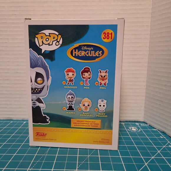 Funko POP Disney Hercules Hades Hot Topic GITD 381 Vinyl Figure - Picture 3 of 6